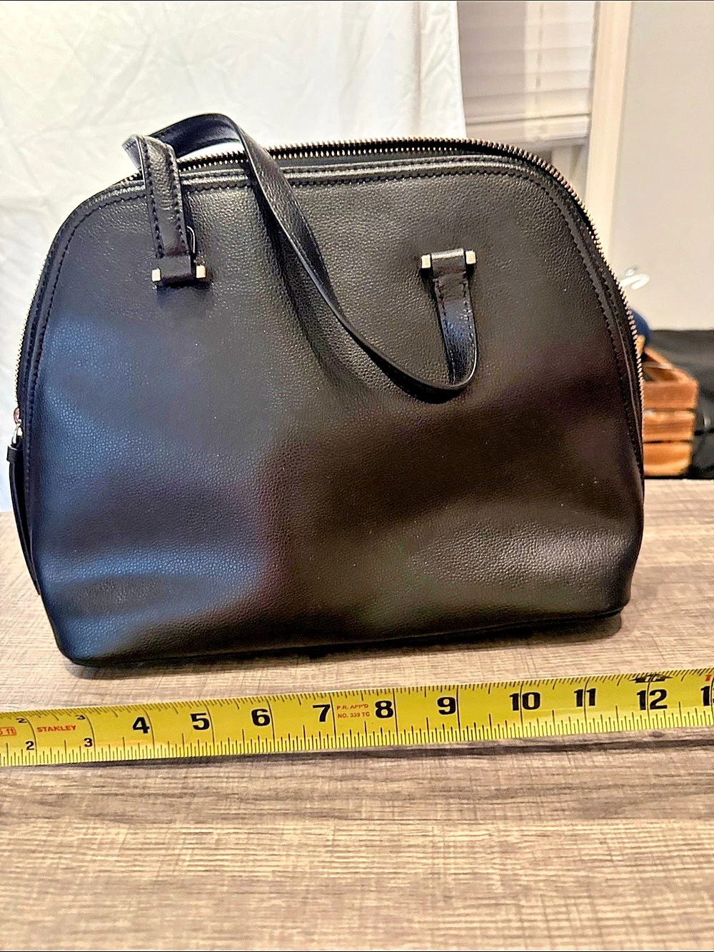 kate spade new york Structured Shoulder Bag in Black